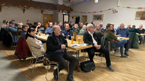 Das Treffen der ArGe-Jagd im Sprtheim in Weingarts