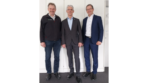 Erwin Auernhammer, Dr. Michael Köstler (Geschäftsführer der TSK), Siegfried Jäger