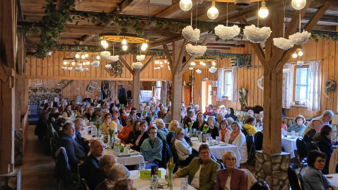Voller Saal am Landfrauentag