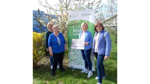 Spendenübergabe Hospizverein Forchheim Landfrauentag 2026