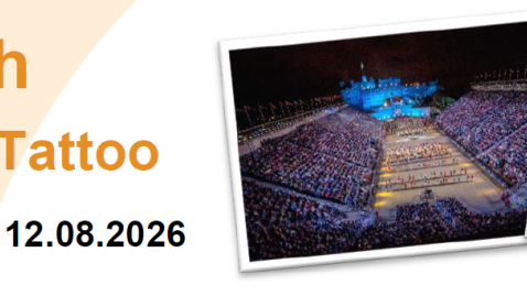 Edinburgh mit Military Tattoo