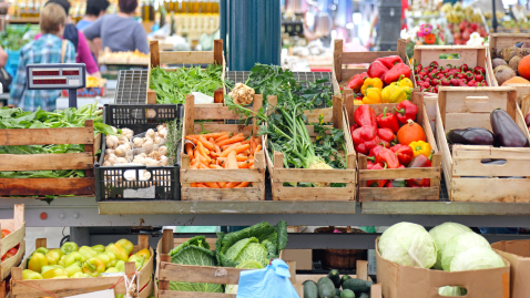 Regionale Lebensmittel - Bauernmarkt