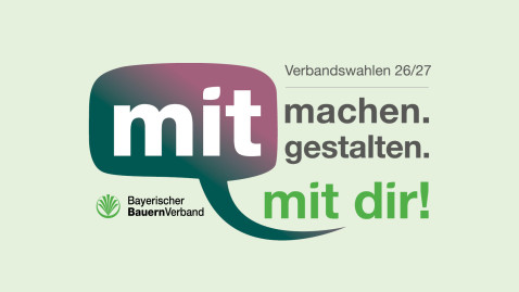 Claim zu den Verbandswahlen: mitmachen.mitgestalten.mitdir!