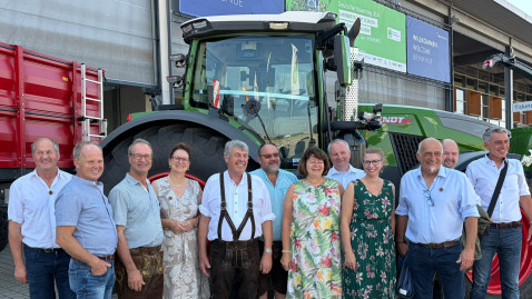 Oberbayerische Delegierte beim Bauerntag
