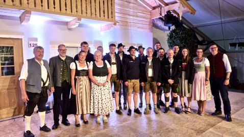 Ehrung der Meister und der Meisterin