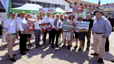 Protestaktion beim Johannitag 2026