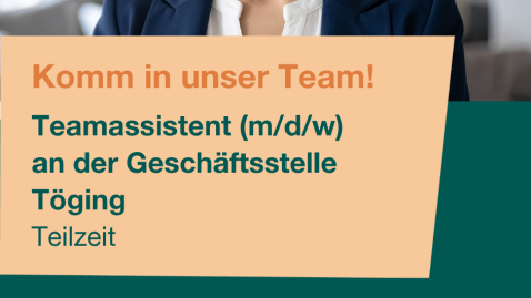 Stellenausschreibung TA Töging