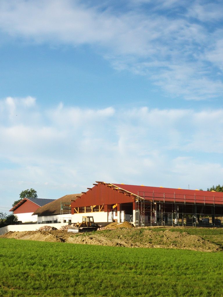 Stall im Bau