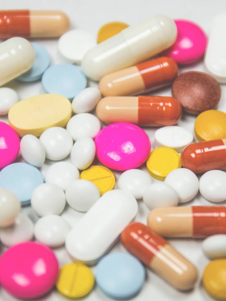 Bunte Tabletten