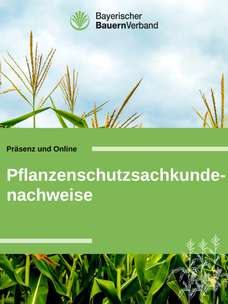 Pflanzenschutzsachkundenachweise