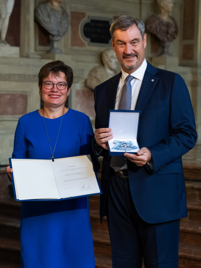 Bayerischer Verdienstorden für Maria Hoßmann