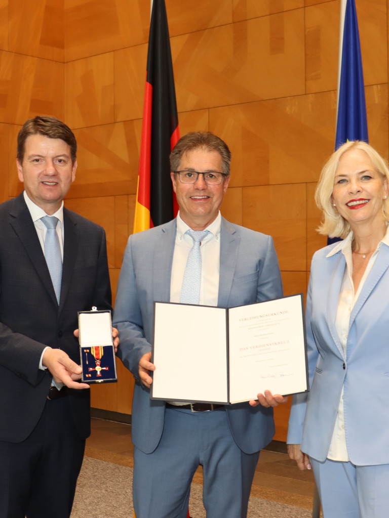 Bundesverdienstkreuz für Matthias Klöffel