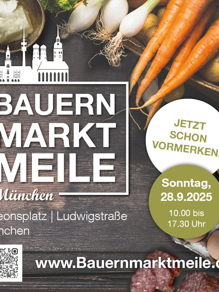 Bewerbung Bauernmarktmeile am 28. September 2025