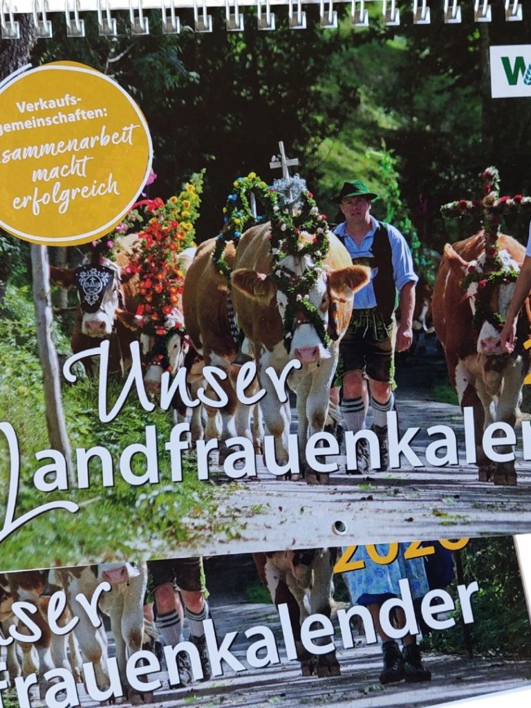 Landfrauenkalender 2026 - Jetzt an der BBV Geschäftsstelle Augsburg erhältlich 