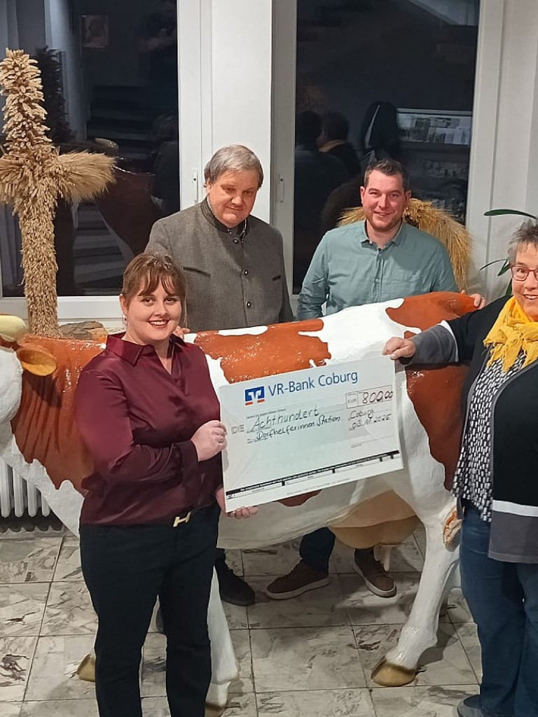 Spende Kreiserntedankfest an die Dorfhelferinnenstation