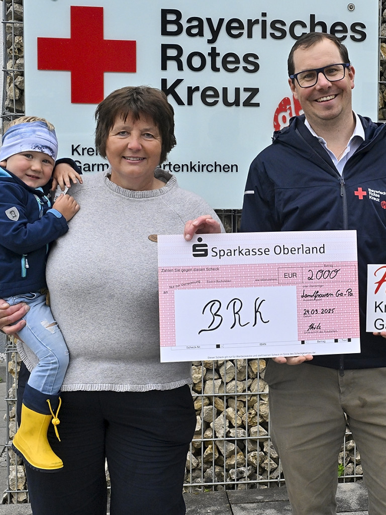 2025 BRK Spendenübergabe GAP Landfrauen