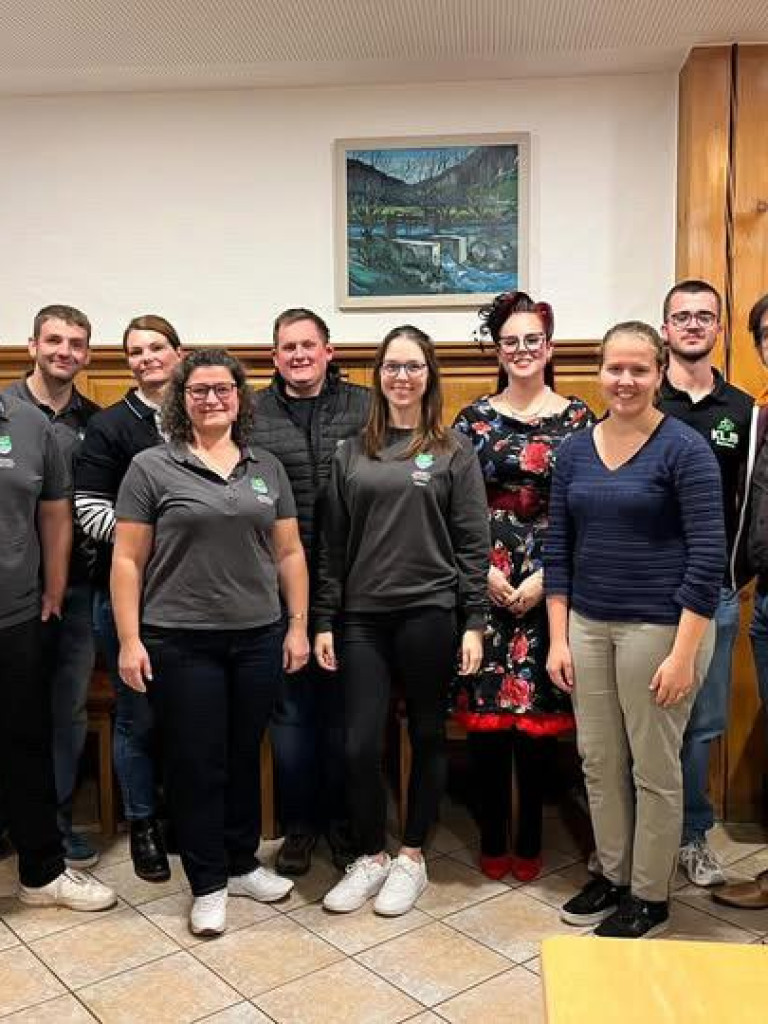 v.l.n.r.: Moritz Singer (BJB), Fabian Gerstner (BJB) , Katharina Wust (BJB), Alexandra Münchberg (BJB), Ferdinand Bauer (BJB), Chiara Hartmann (BJB), Jacqueline Buchinger (KLJB), Julia Haberberger (BBV), Kilian Kamper (KLJB), Manfred Walter (ELJ)