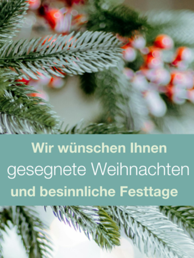 Frohe Weihnachten