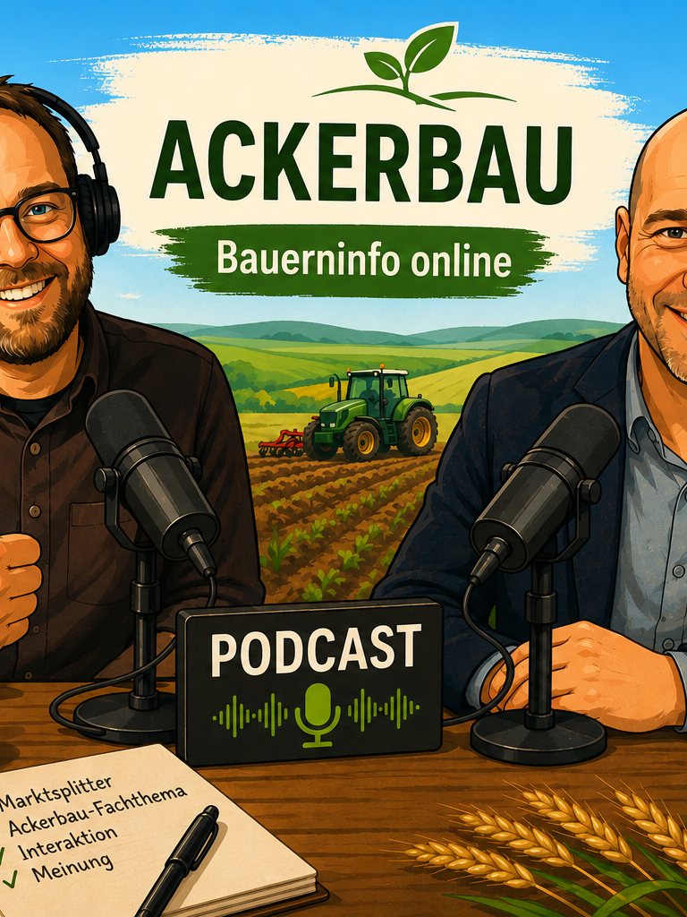 KI generiertes Bild von Johan Graf und Anton Huber am Tisch sitzend