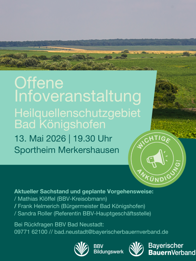 Offene Infoveranstaltung Heilquellenschutzgebiet KÖN
