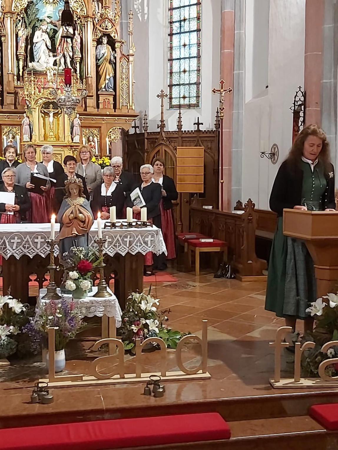 Feierliche Maiandacht des Kreisverbands Altötting in Tyrlaching