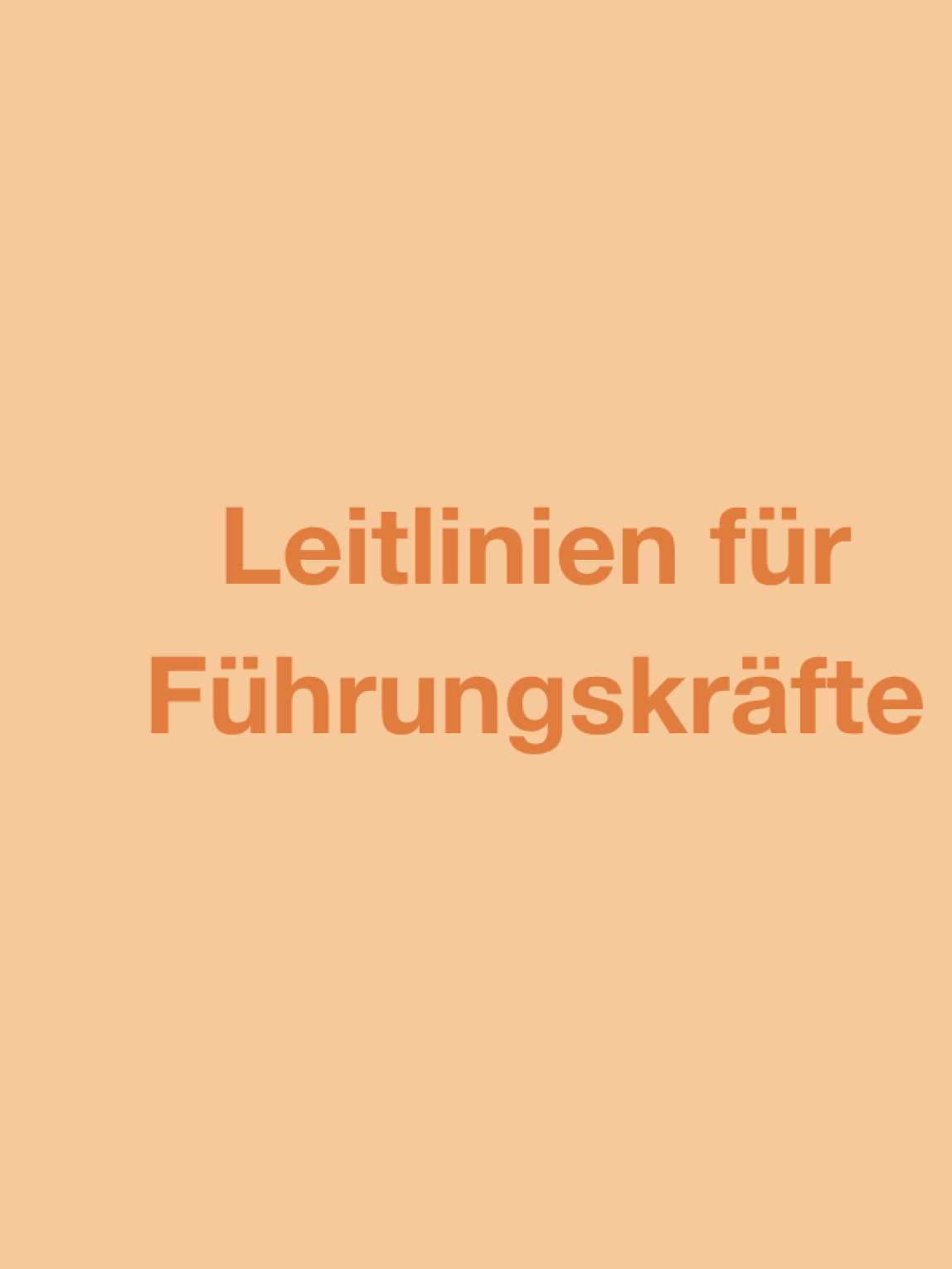 Leitlinie