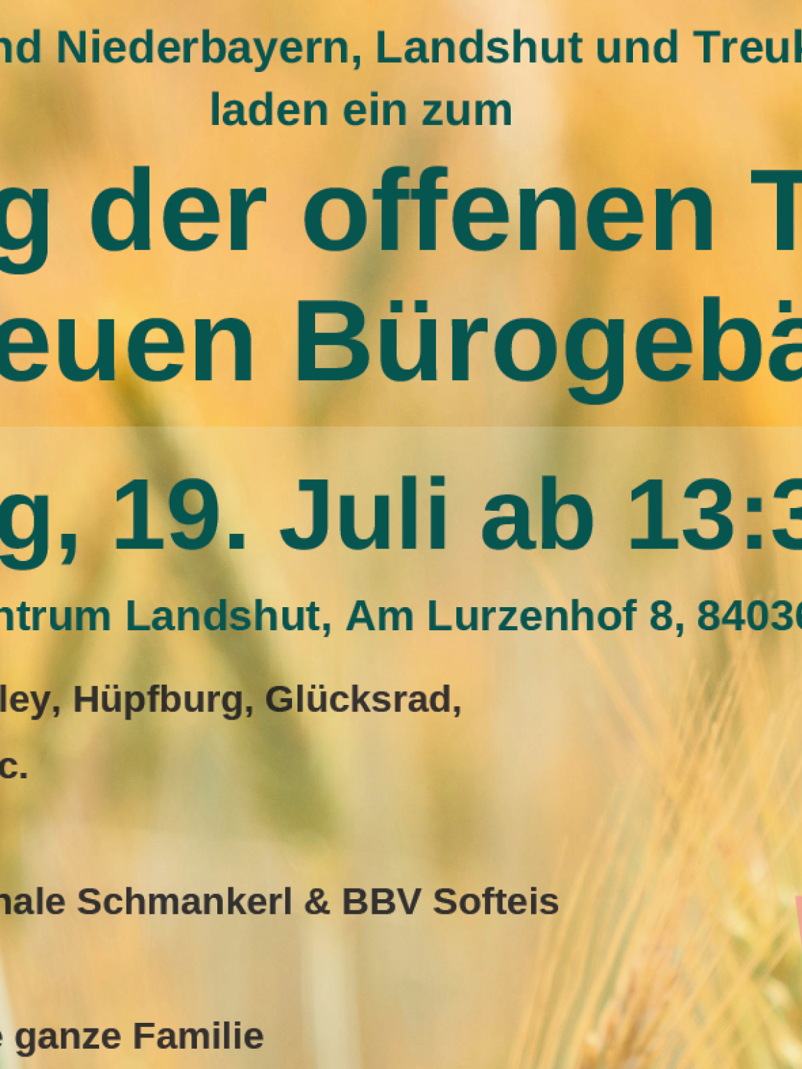 Programm Einweihungsfeier