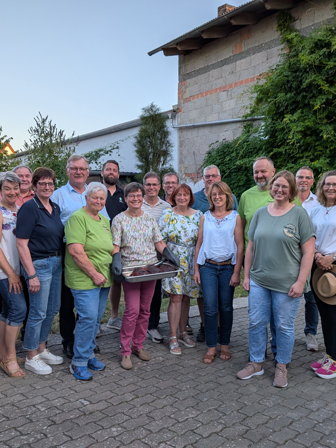 Kreisbäuerinnen und Kreisobmänner Unterfrankens grillen