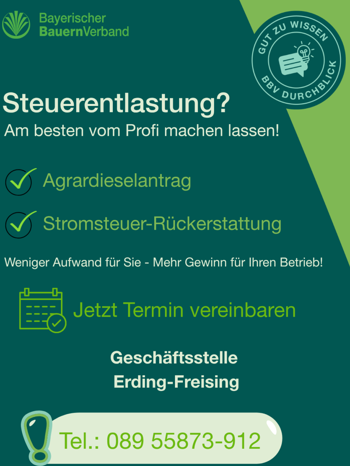 Bewerbung Stromsteuer