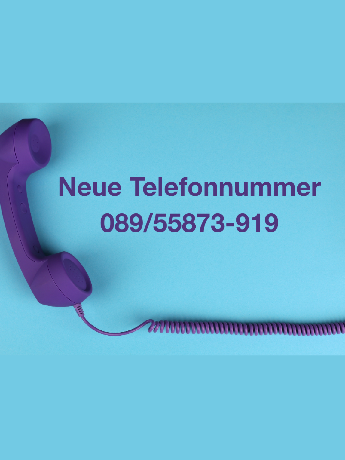 Slider neue Telefonnummer