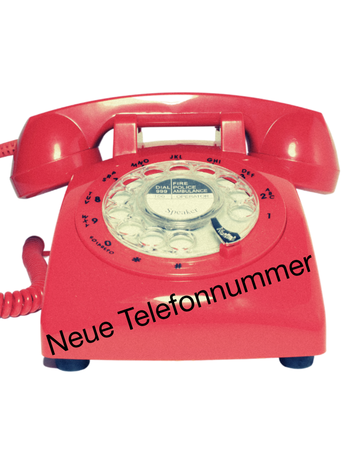Neue Telefonnummer