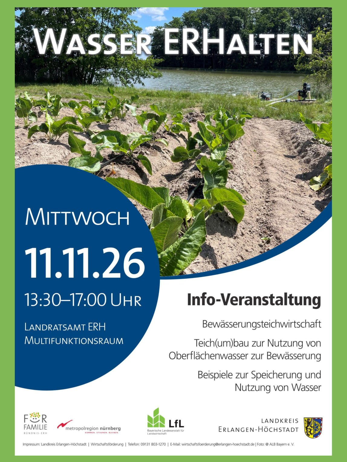 Wasser ERHalten