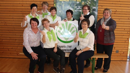 BBV Landfrauengruppe 2018 Landfrauen Vorstand BBV Neumarkt 2018