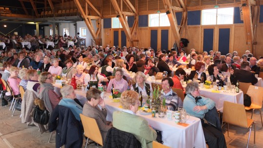 Landfrauentag Starnberg 2018 Die Besucher des Landfrauentages Starnberg im Florianstadl in Andechs