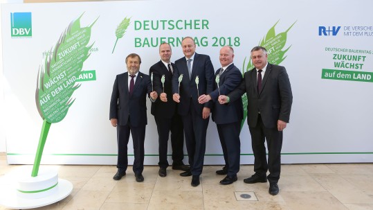 Die neuen Vorstände des Deutschern Bauernverbandes