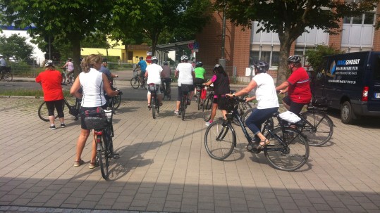 Start der Radltour 2018