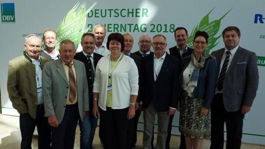 Die oberbayerischen Delegierten beim Deutschen Bauerntag in Wiesbaden