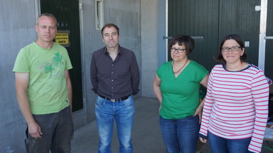 2018-07-02-Stallgespräch Familie Haag mit KO und KB