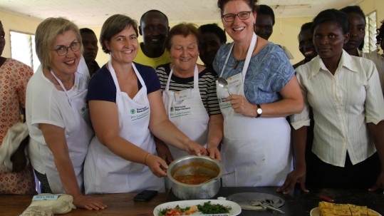 Bayerische Milchbäuerinnen in Kenia