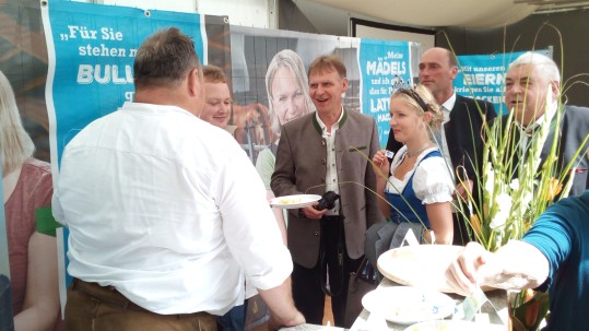 Allgäuer Festwoche, Gespräche mit Milchwirtschaftlicher Verein