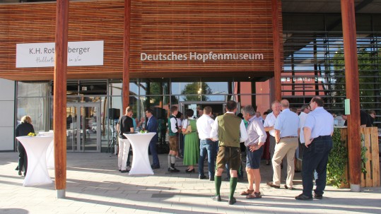 Eingang Hopfenmuseum