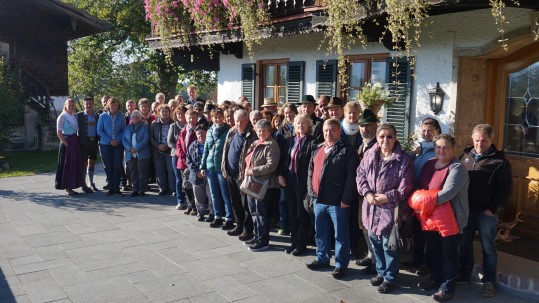 Gruppenbild bei Destillerie Liedschreiber