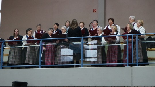 Landfrauenchor beim Landfrauentag 2019 Landfrauenchor beim Landfrauentag 2019