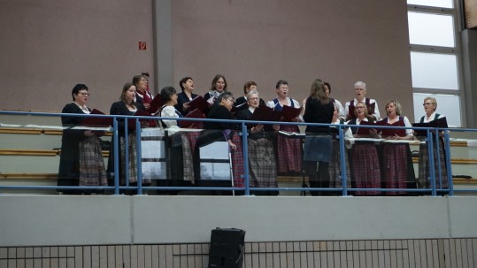 Landfrauenchor singt beim Landfrauentag 2019