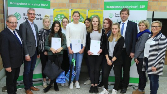 Berufswettbewerb Forchheim alle Teilnehmerinnen