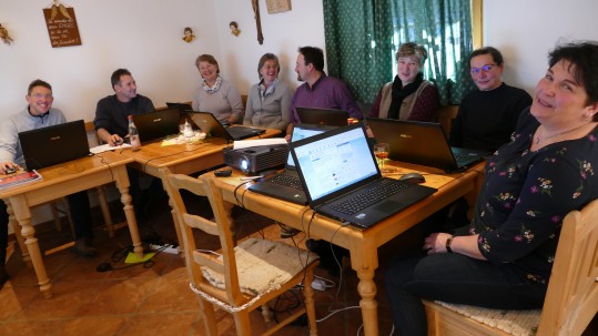 Teilnehmer des PC-Grundlagenkurses Teilnehmer des PC-Grundlagenkurses