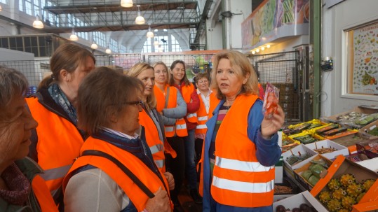 Führung in der Großmarkthalle