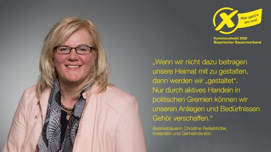 Christine Reitelshöfer zur Kommunalwahl
