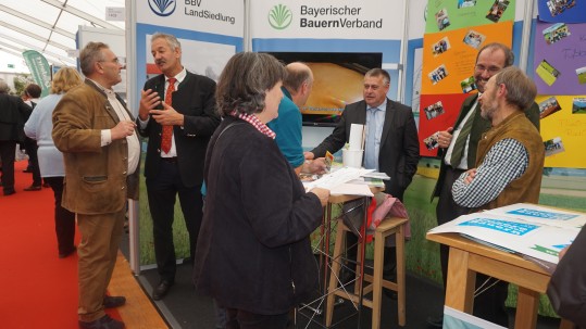 Der BBV Stand 2017 Messestand