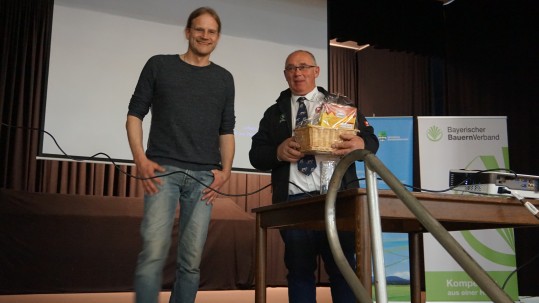 Verabschiedung Bernhard Barkmann Erwin Schwarz und Bernhard Barkmann